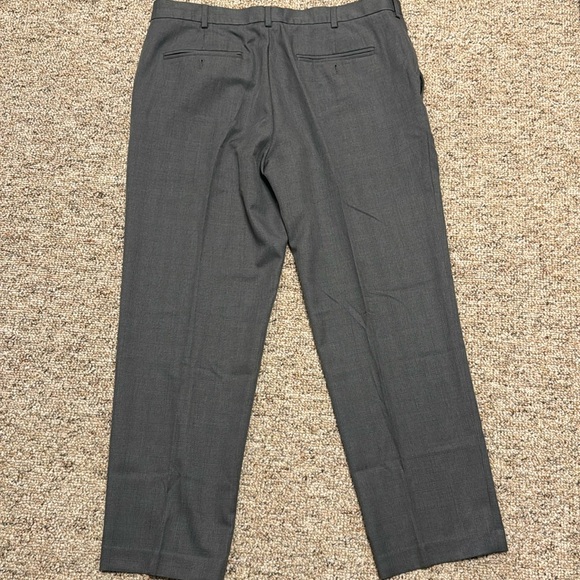 Van Heusen straight leg, gray traveler pants - Picture 3 of 5